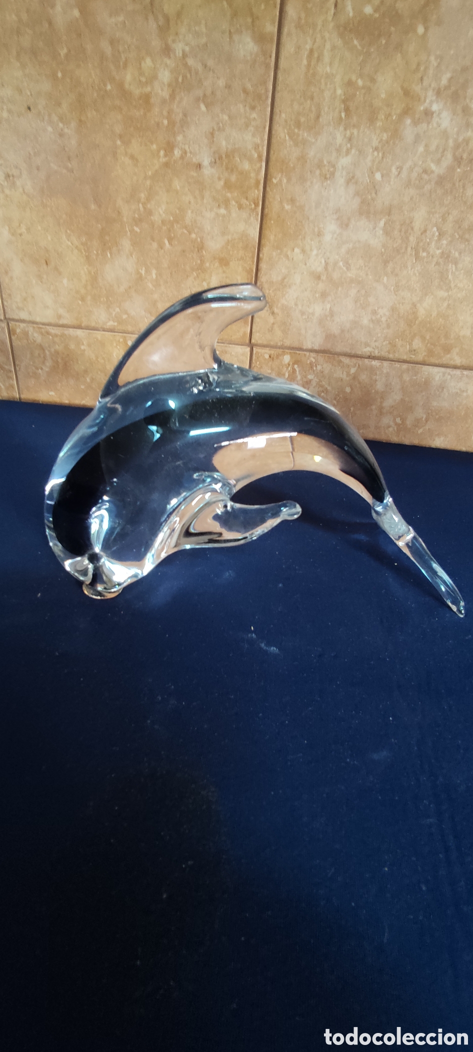 Antig&uuml;edades: FIGURA DELFIN CRISTAL DE MURANO - Foto 1