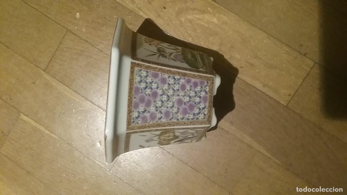 Antig&uuml;edades: Macetero cer&aacute;mica hexagonal (761-2) - Foto 3
