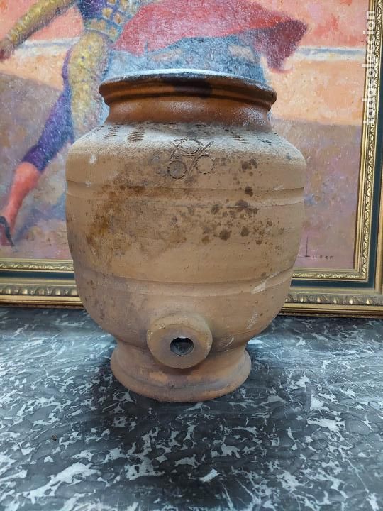 Antig&uuml;edades: Antigua tinaja de barro Extreme&ntilde;a - Foto 1