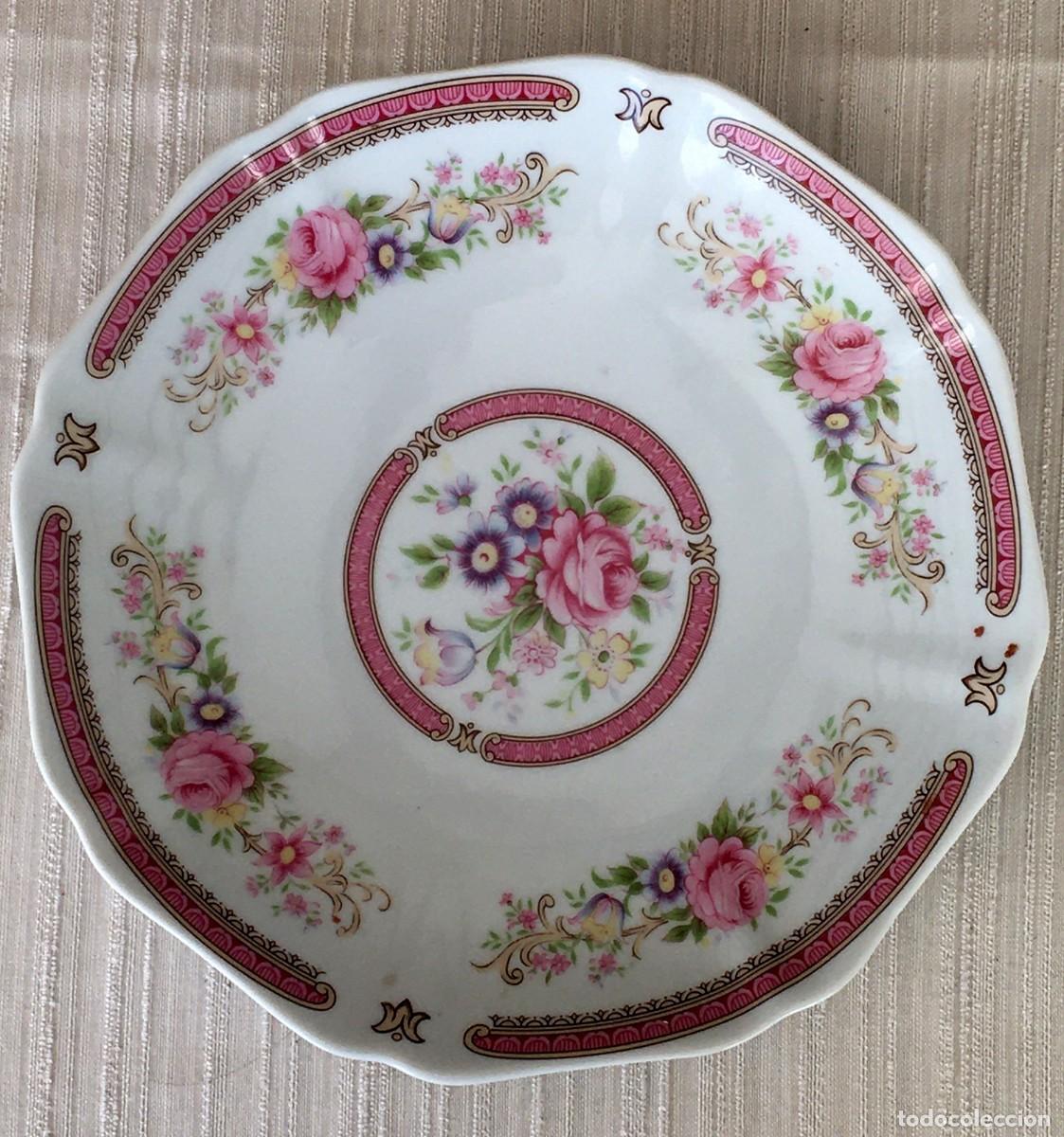 Antig&uuml;edades: Plato de porcelana de Limoges - Foto 2