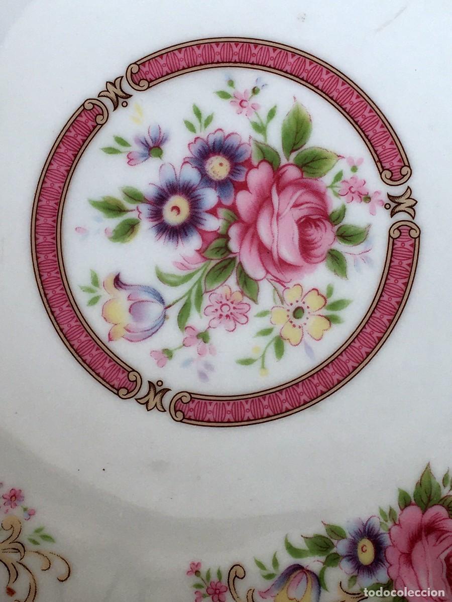 Antig&uuml;edades: Plato de porcelana de Limoges - Foto 3
