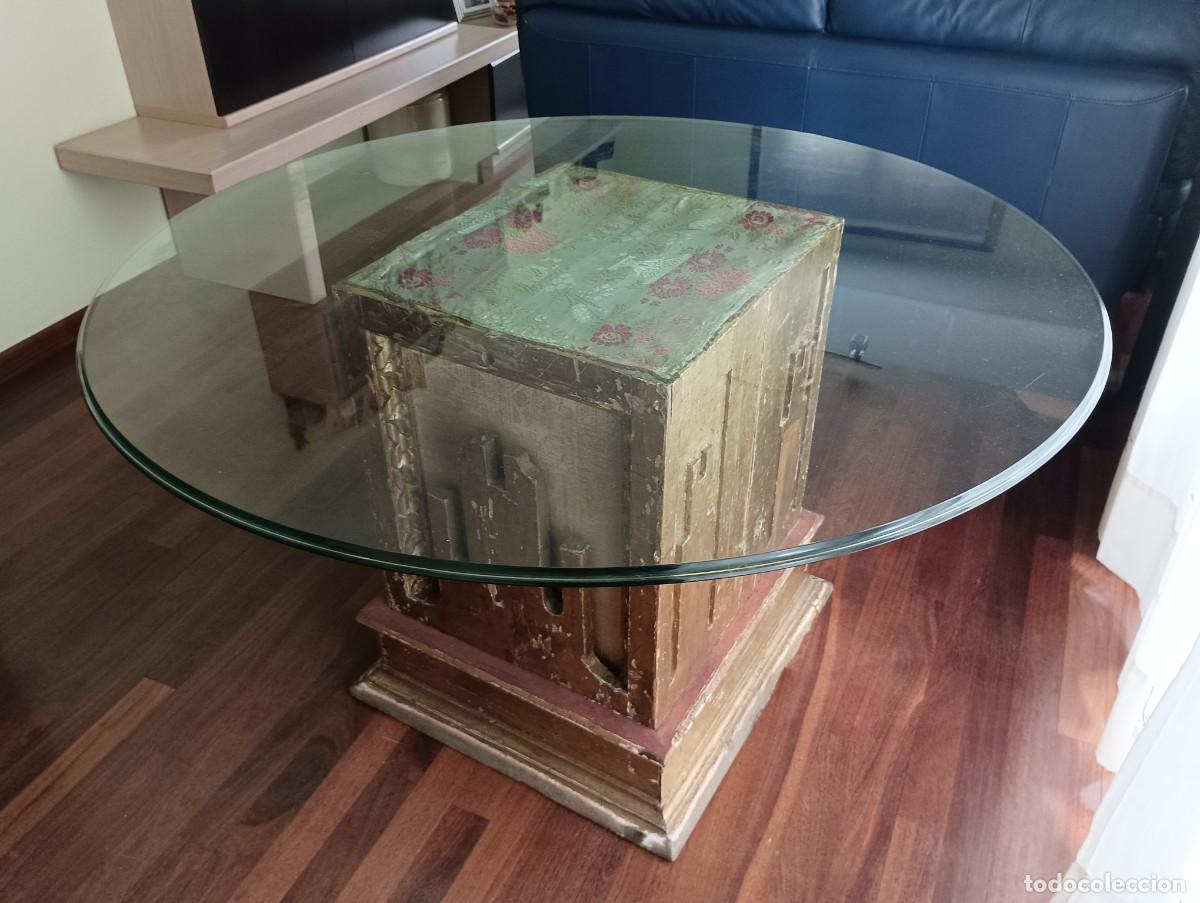 Antig&uuml;edades: MESA ALTAR S. XVIII, RECONVERTIDA A COMEDOR. - Foto 1