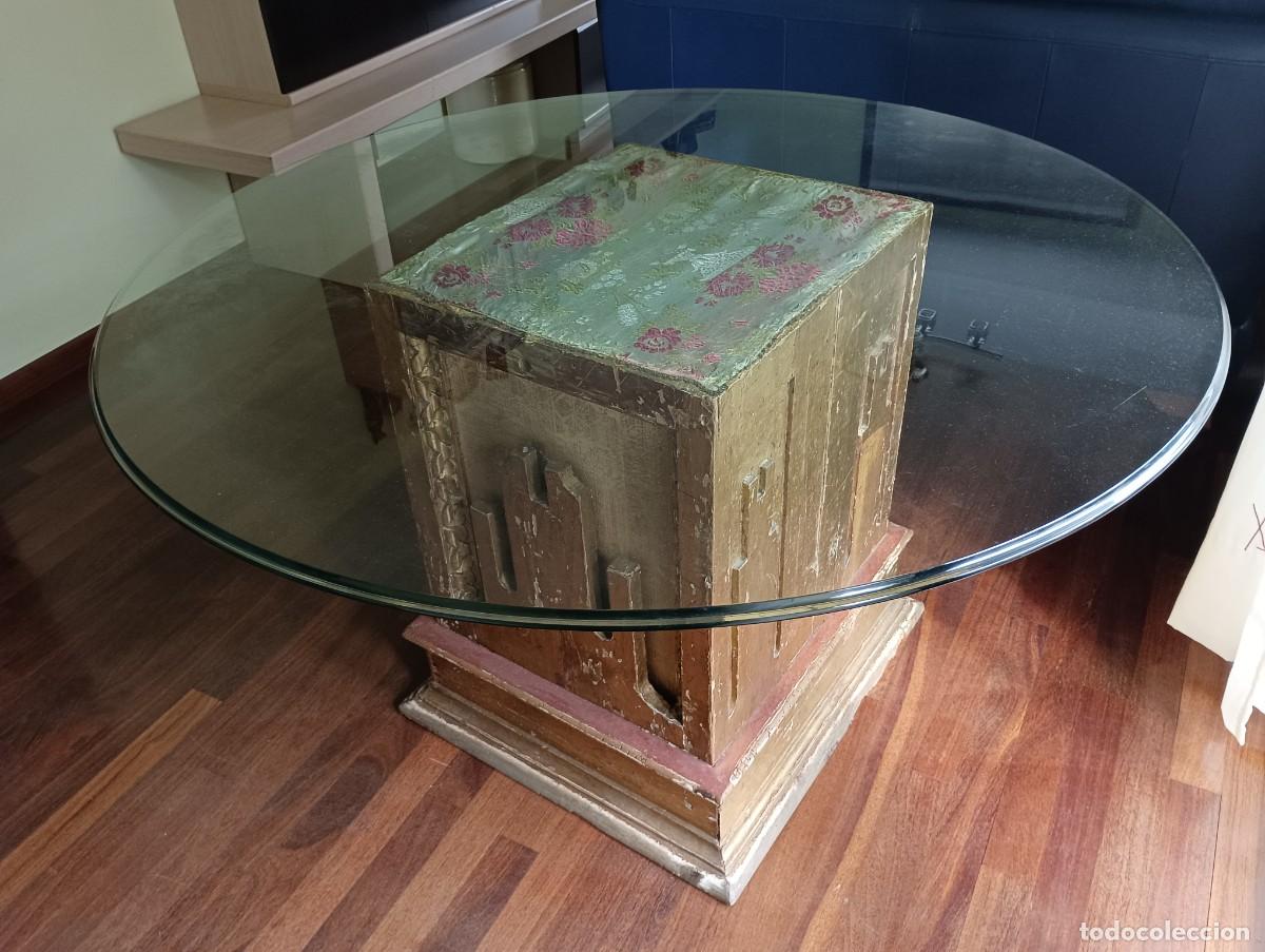 Antig&uuml;edades: MESA ALTAR S. XVIII, RECONVERTIDA A COMEDOR. - Foto 2