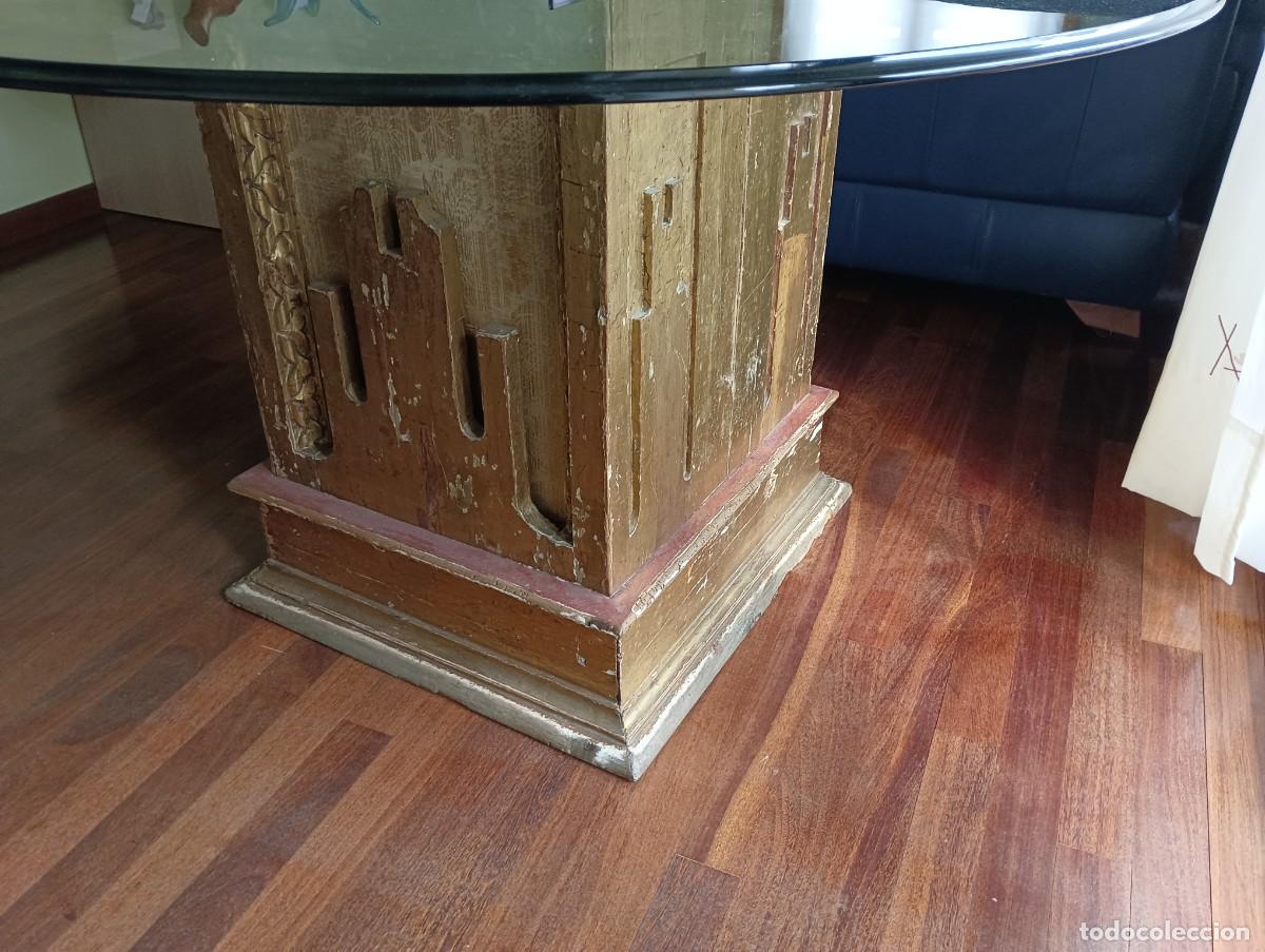 Antig&uuml;edades: MESA ALTAR S. XVIII, RECONVERTIDA A COMEDOR. - Foto 3