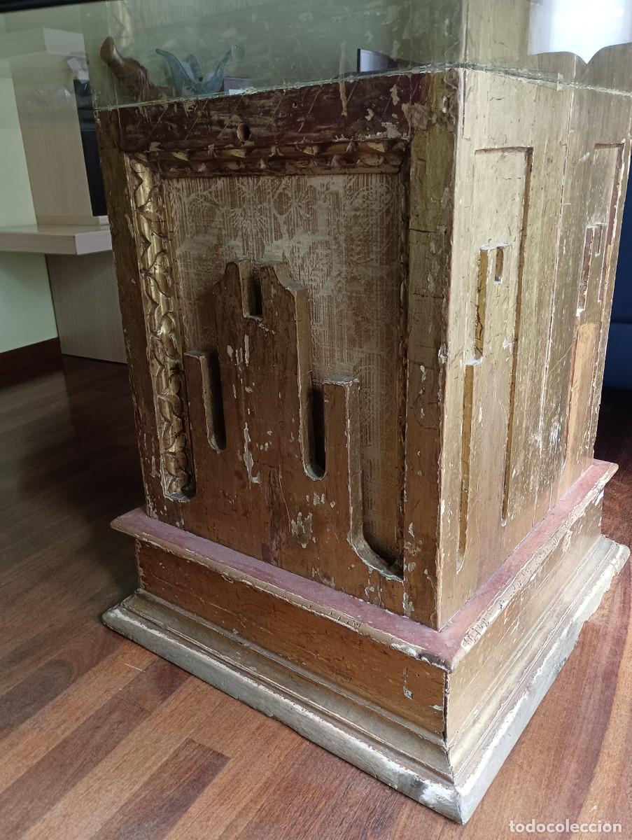 Antig&uuml;edades: MESA ALTAR S. XVIII, RECONVERTIDA A COMEDOR. - Foto 4