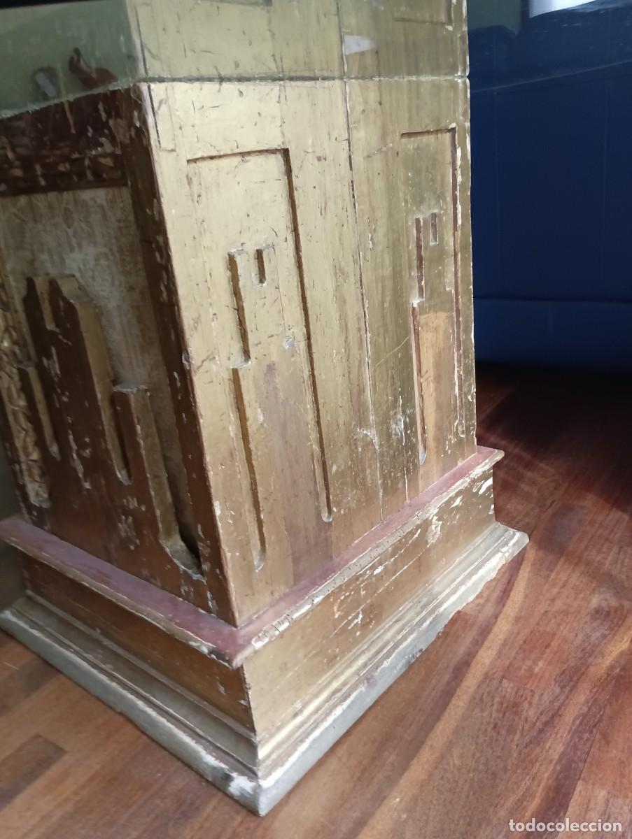 Antig&uuml;edades: MESA ALTAR S. XVIII, RECONVERTIDA A COMEDOR. - Foto 5