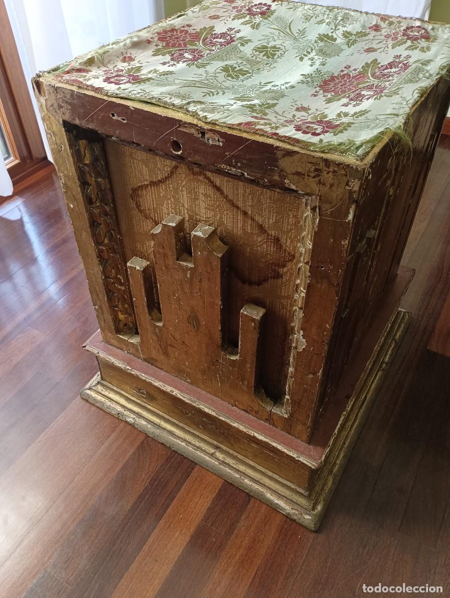 Antig&uuml;edades: MESA ALTAR S. XVIII, RECONVERTIDA A COMEDOR. - Foto 7