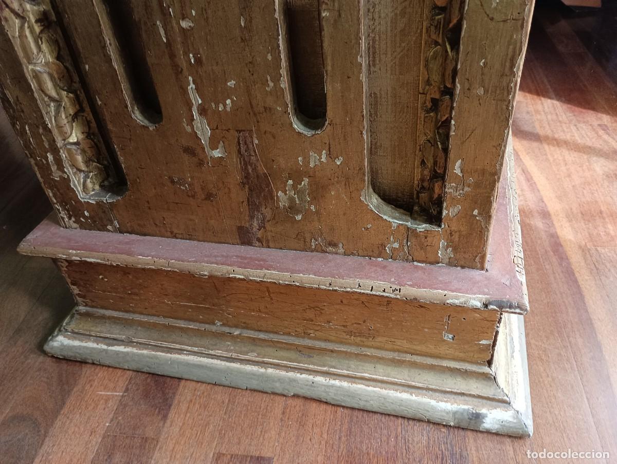 Antig&uuml;edades: MESA ALTAR S. XVIII, RECONVERTIDA A COMEDOR. - Foto 10