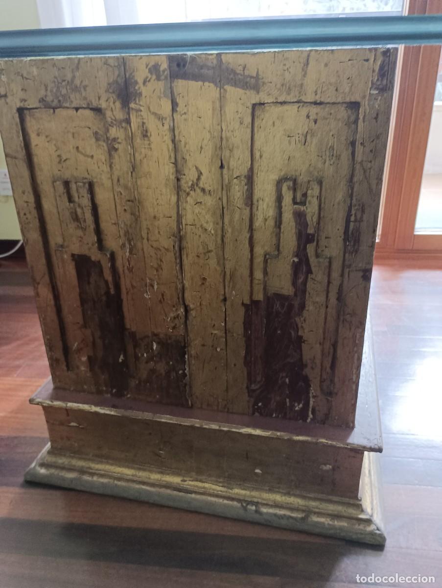 Antig&uuml;edades: MESA ALTAR S. XVIII, RECONVERTIDA A COMEDOR. - Foto 21