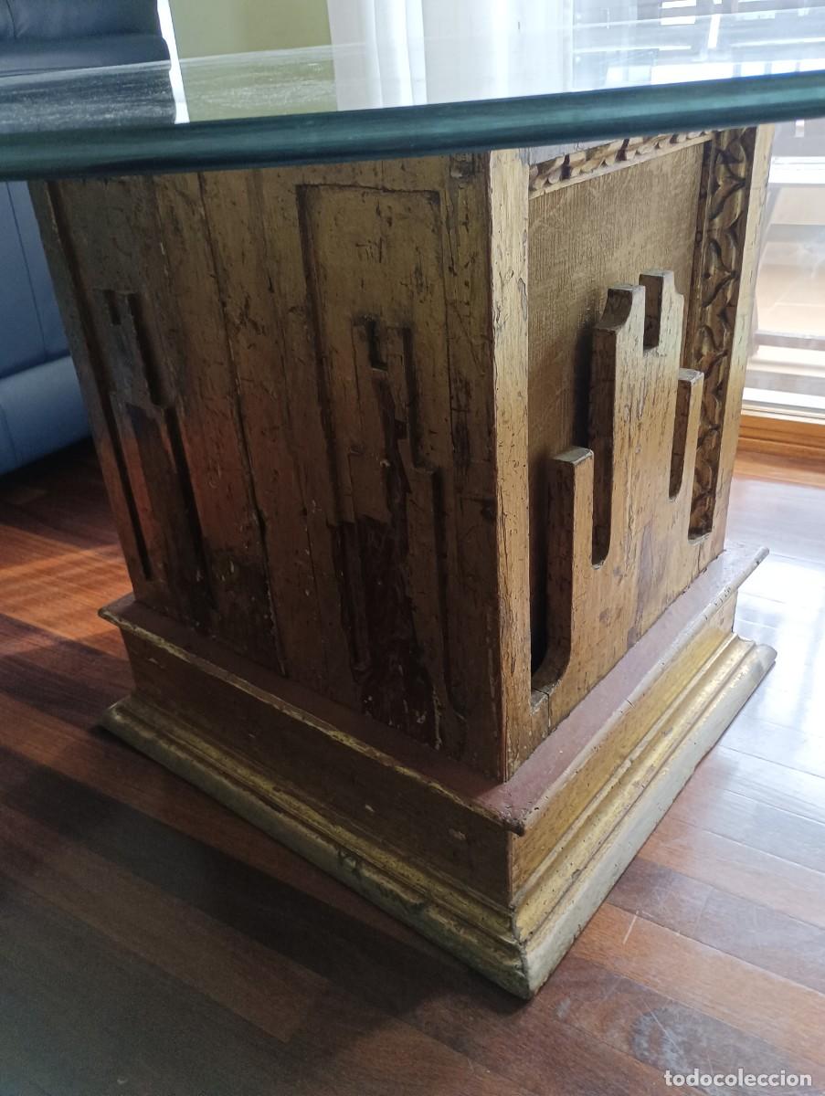Antig&uuml;edades: MESA ALTAR S. XVIII, RECONVERTIDA A COMEDOR. - Foto 25