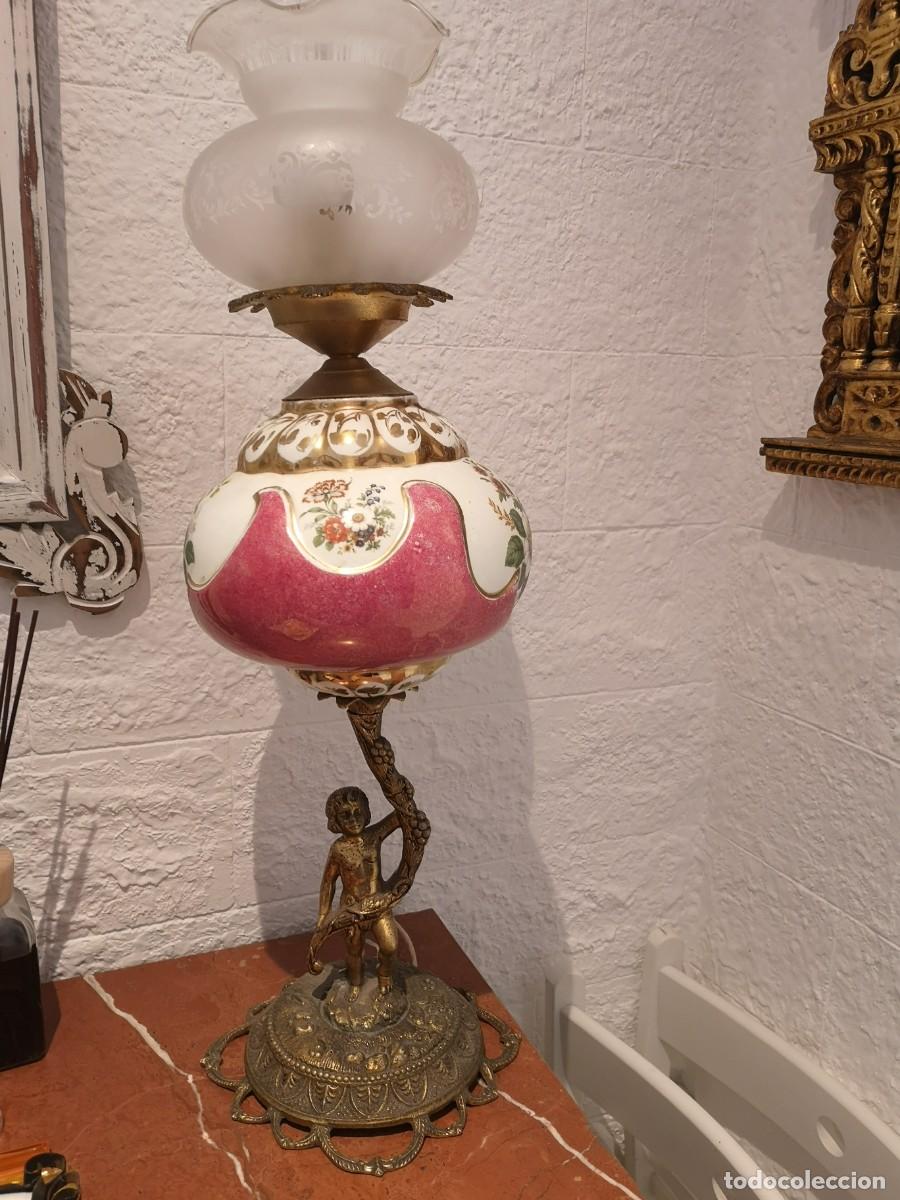 Antig&uuml;edades: L&aacute;mpara de mesa, a&ntilde;os 70 - Foto 4