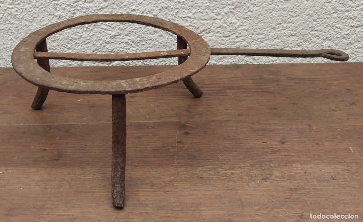 Antig&uuml;edades: ANTIGUO TR&Eacute;BEDE DE HIERRO SIGLO XIX - Foto 1