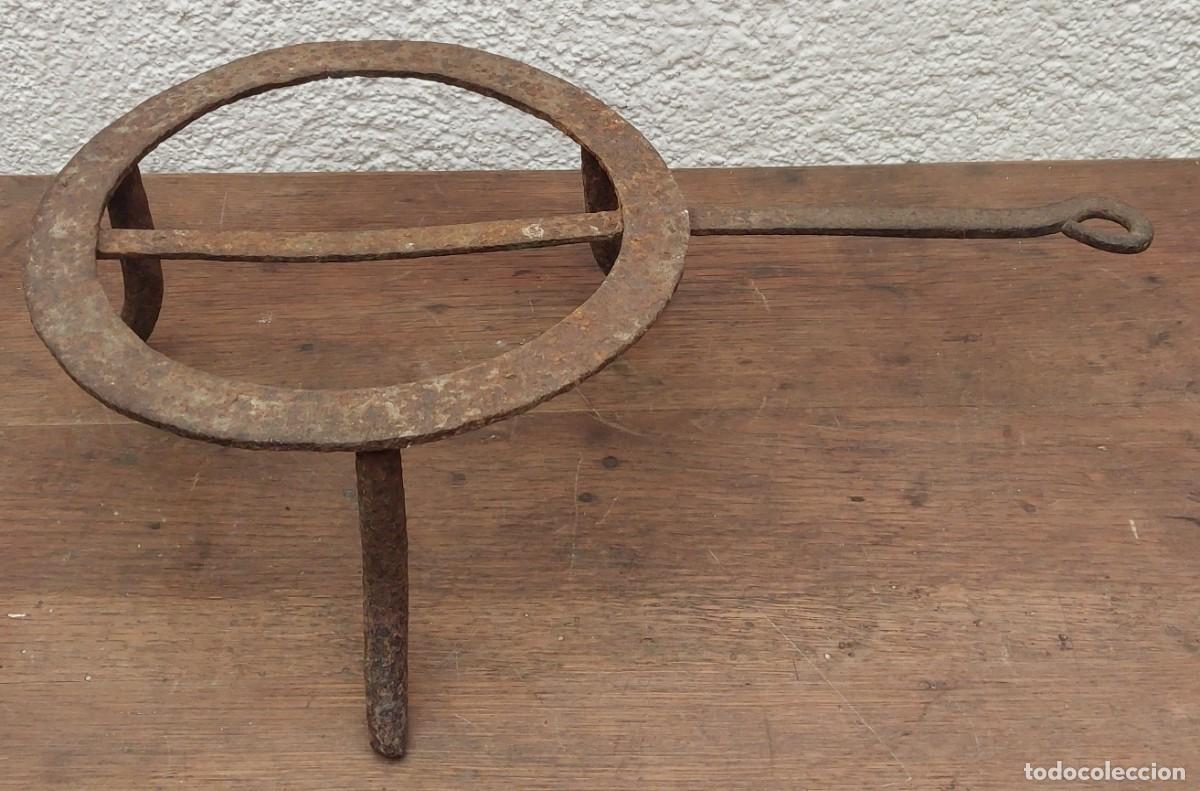 Antig&uuml;edades: ANTIGUO TR&Eacute;BEDE DE HIERRO SIGLO XIX - Foto 2