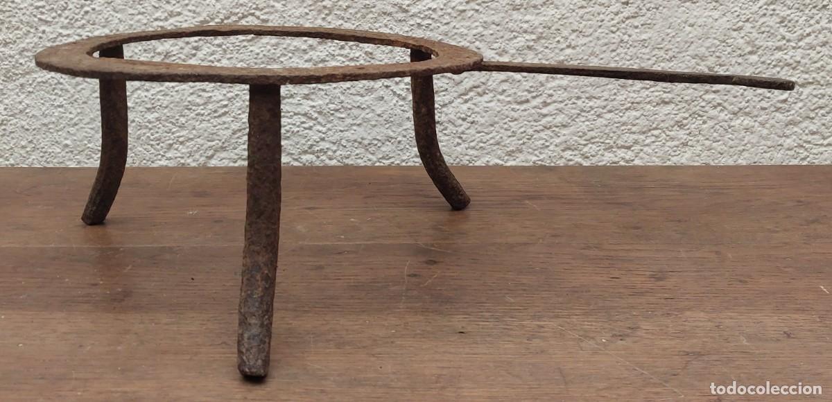Antig&uuml;edades: ANTIGUO TR&Eacute;BEDE DE HIERRO SIGLO XIX - Foto 3