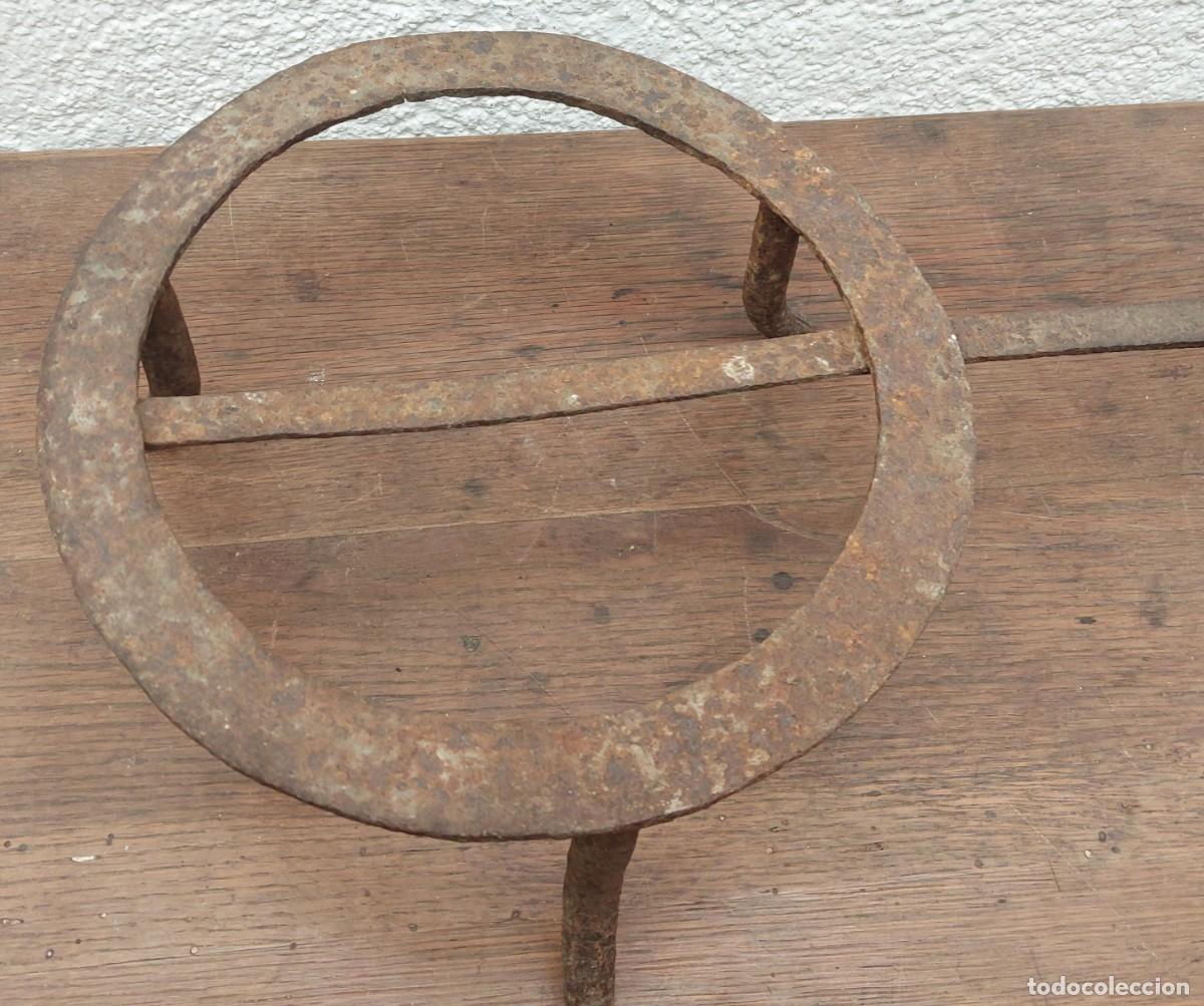 Antig&uuml;edades: ANTIGUO TR&Eacute;BEDE DE HIERRO SIGLO XIX - Foto 4