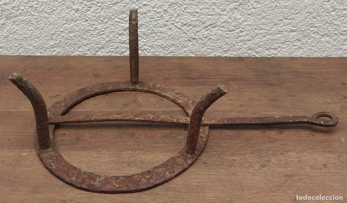 Antig&uuml;edades: ANTIGUO TR&Eacute;BEDE DE HIERRO SIGLO XIX - Foto 6