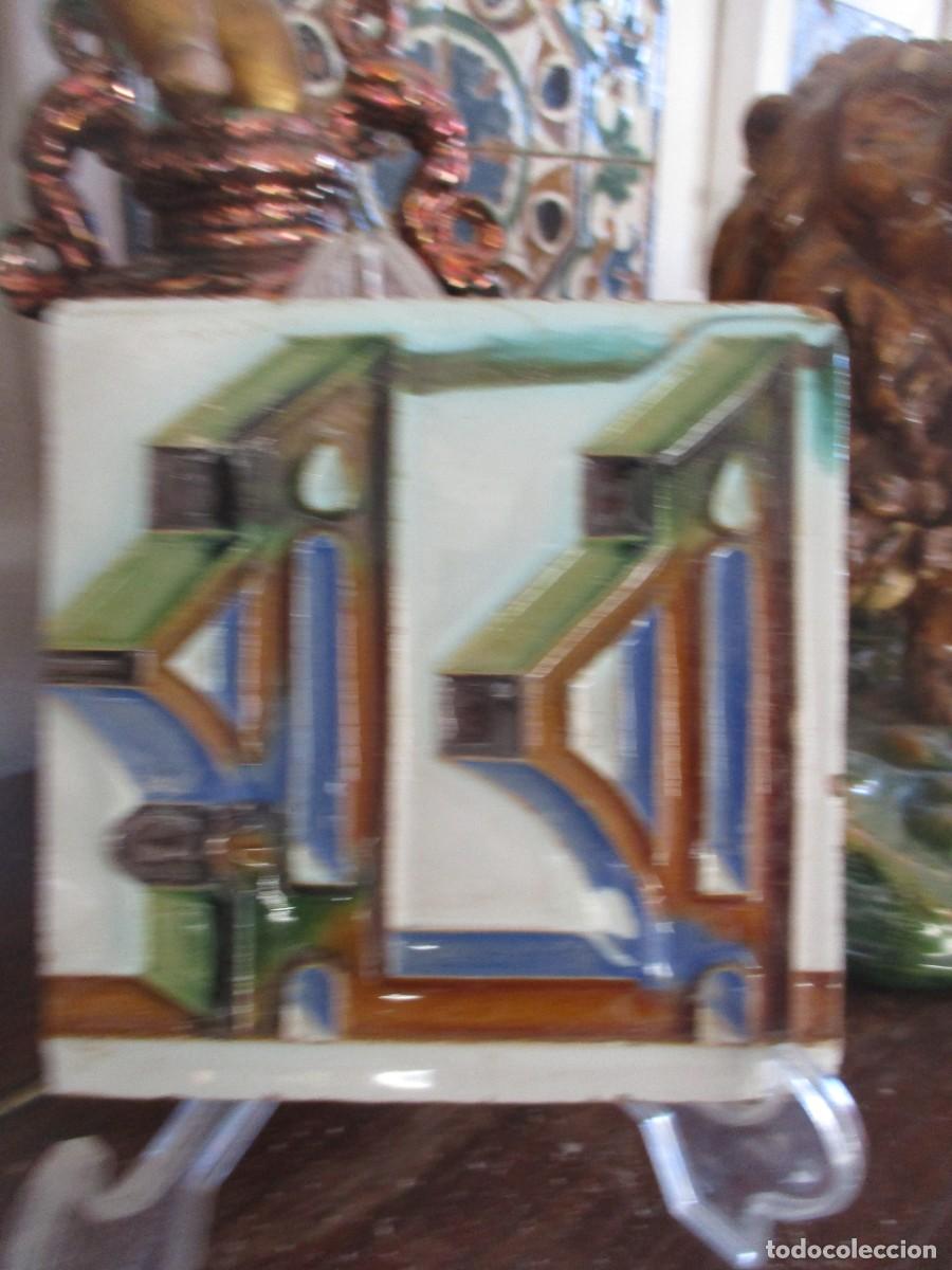 Antig&uuml;edades: Azulejo antiguo de Triana - Foto 1