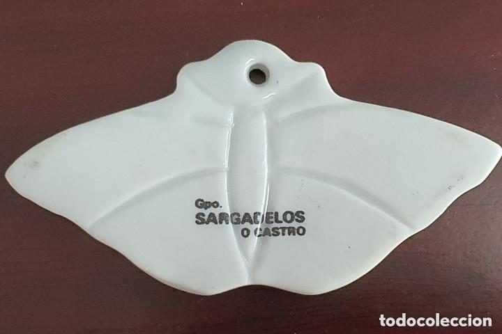 Antig&uuml;edades: Colgantes Mariposas Sargadelos - Foto 2