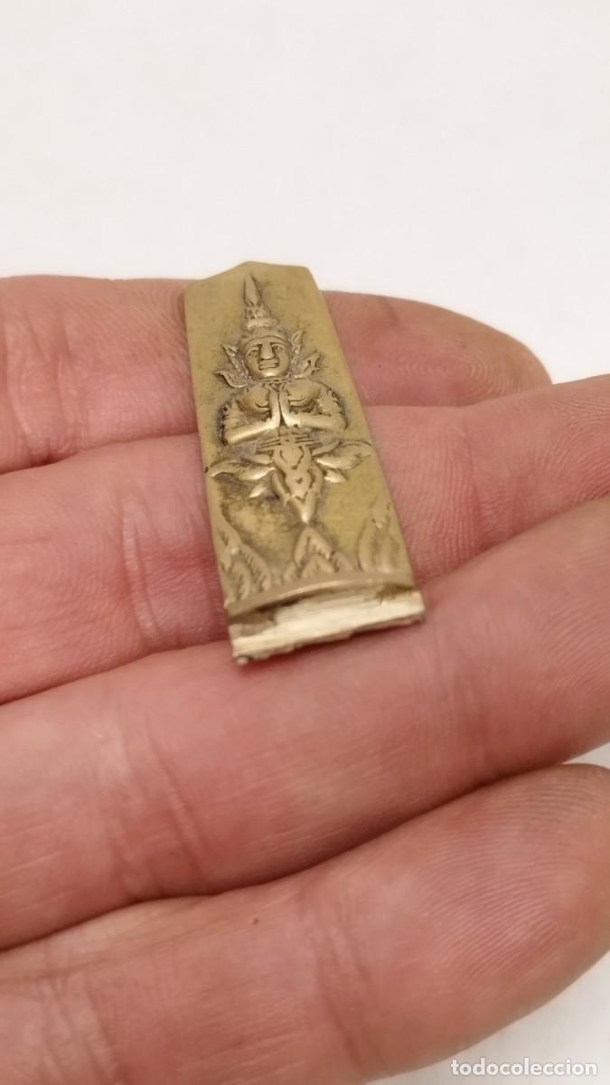Antig&uuml;edades: Antiguo Bronce Tailand&eacute;s,Buda a identificar - Foto 3