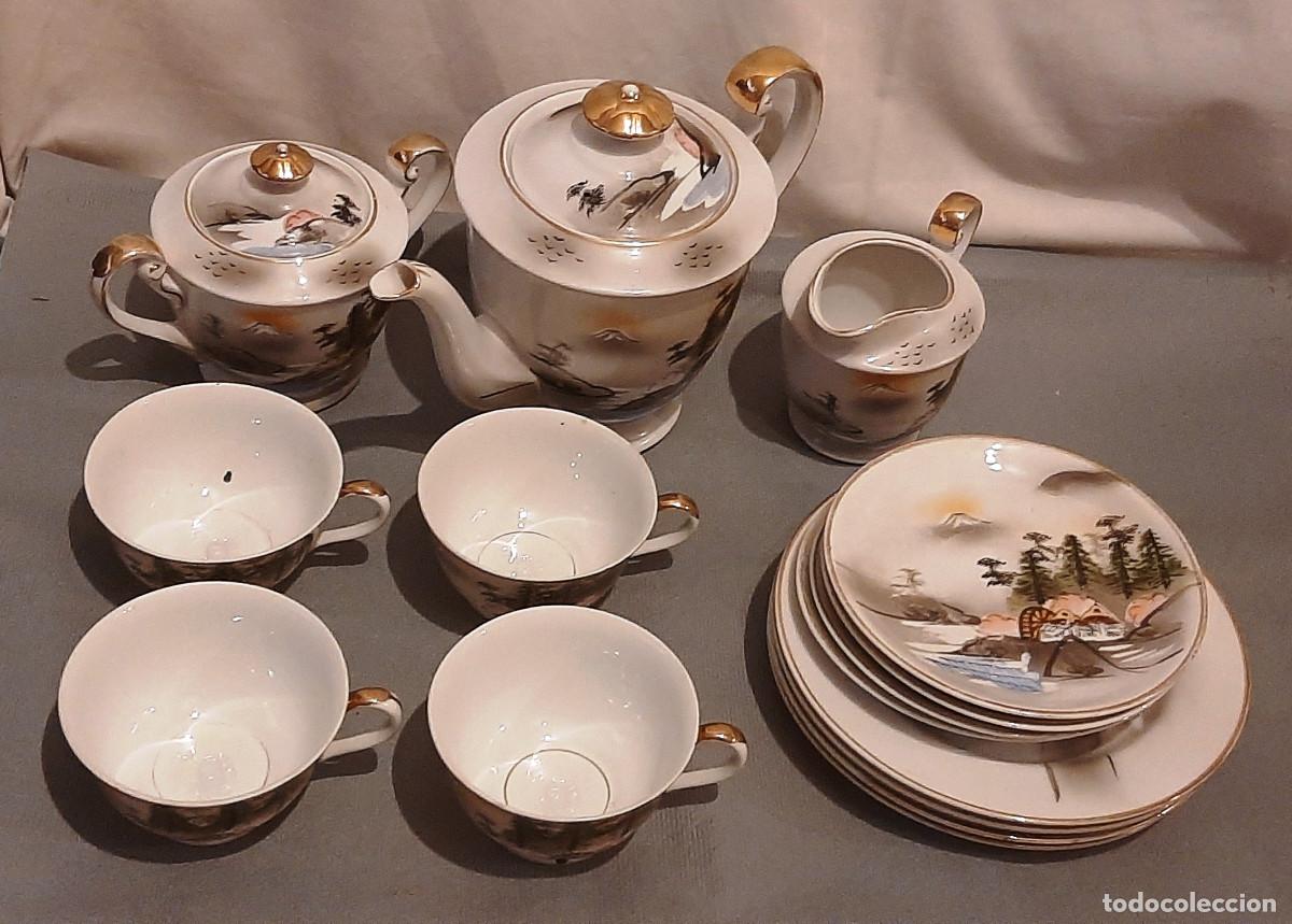 Antig&uuml;edades: Juego de t&eacute; japon&eacute;s - Foto 1