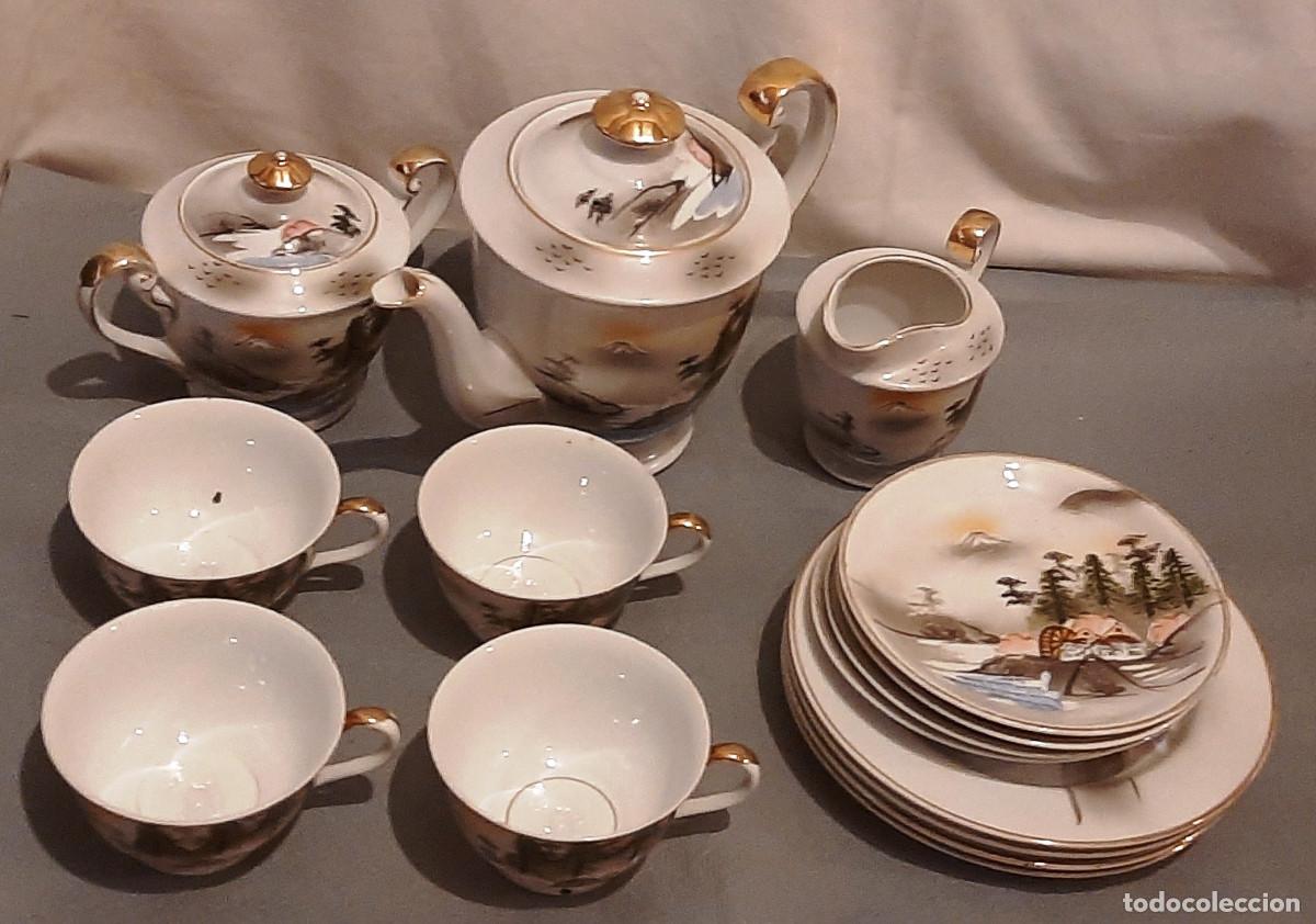 Antig&uuml;edades: Juego de t&eacute; japon&eacute;s - Foto 3