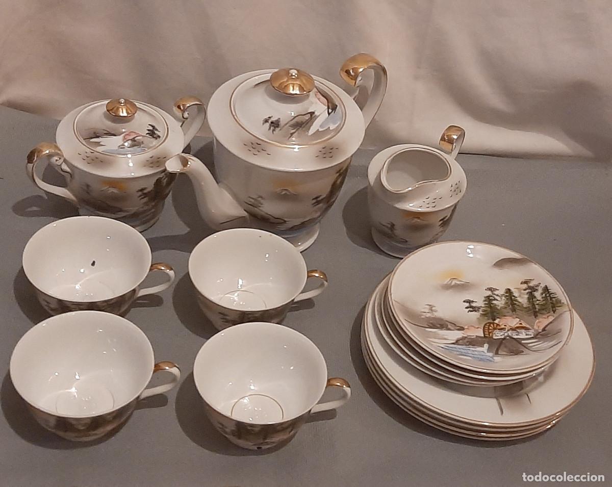 Antig&uuml;edades: Juego de t&eacute; japon&eacute;s - Foto 4