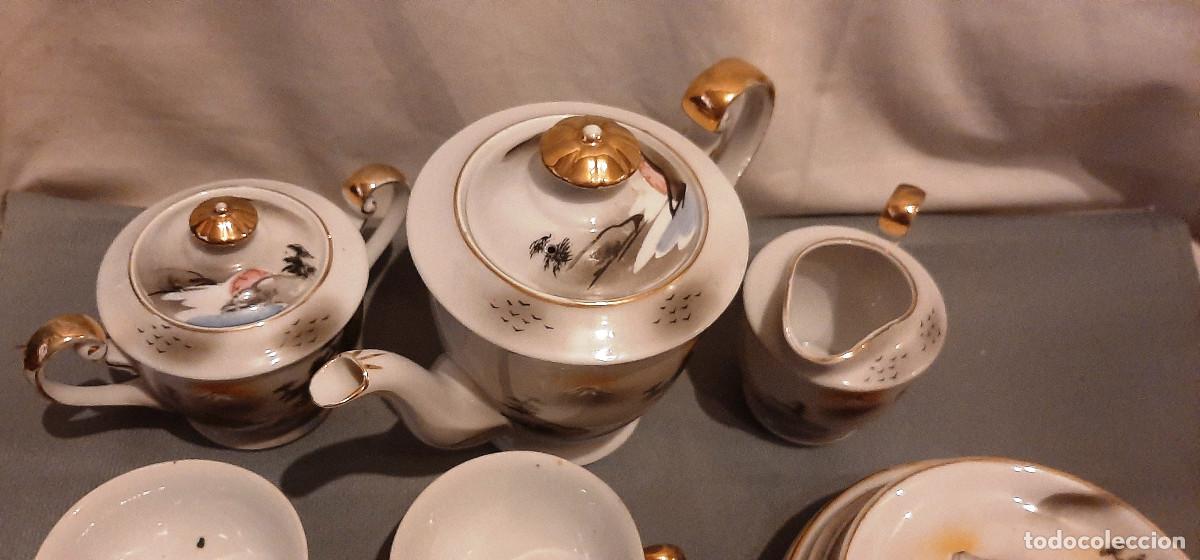 Antig&uuml;edades: Juego de t&eacute; japon&eacute;s - Foto 5