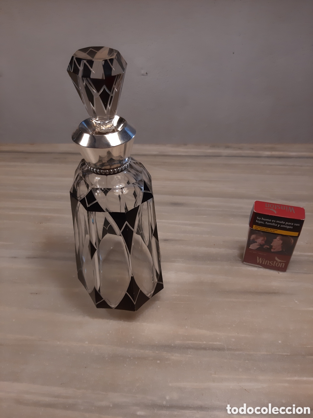 Antig&uuml;edades: Antigua licorera art deco - Foto 2
