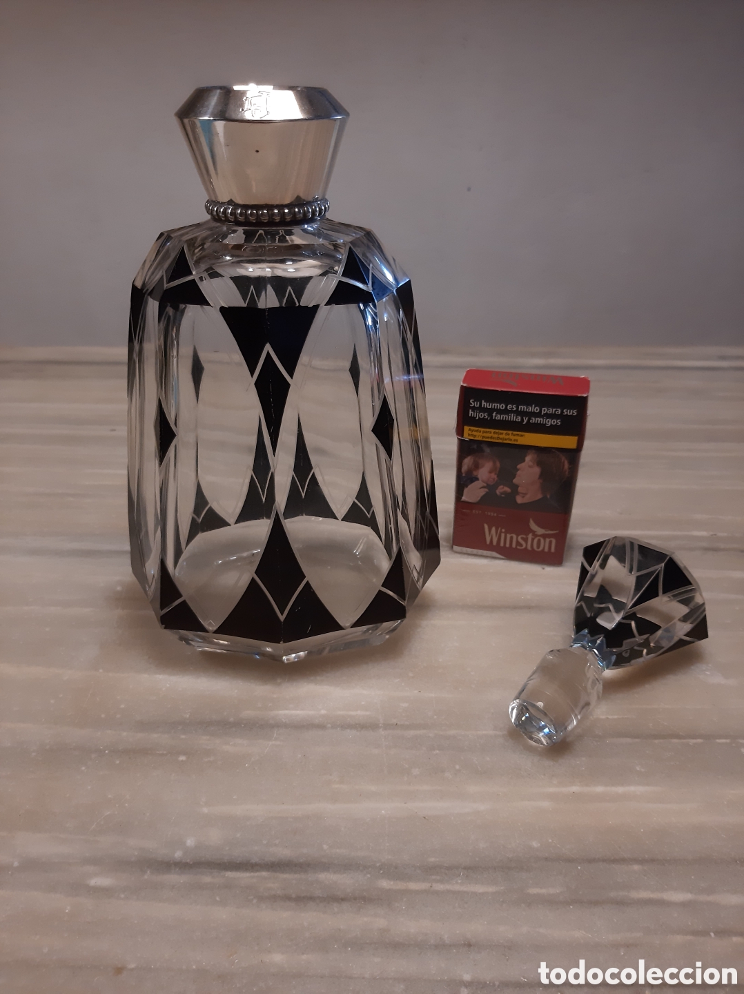 Antig&uuml;edades: Antigua licorera art deco - Foto 5
