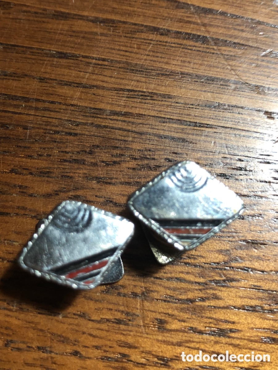 Antig&uuml;edades: Gemelos de camisa Art Deco - Foto 3