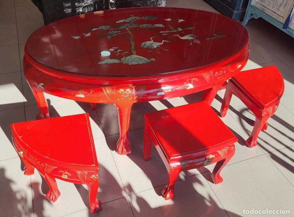 Antig&uuml;edades: Mesa China / Oriental - Foto 2
