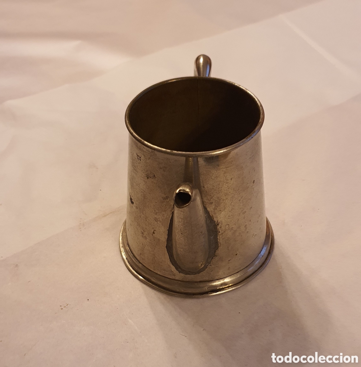 Antig&uuml;edades: Antigua tetera metalica - Foto 2