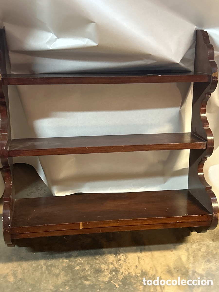 Antig&uuml;edades: Estanter&iacute;a madera - Foto 3