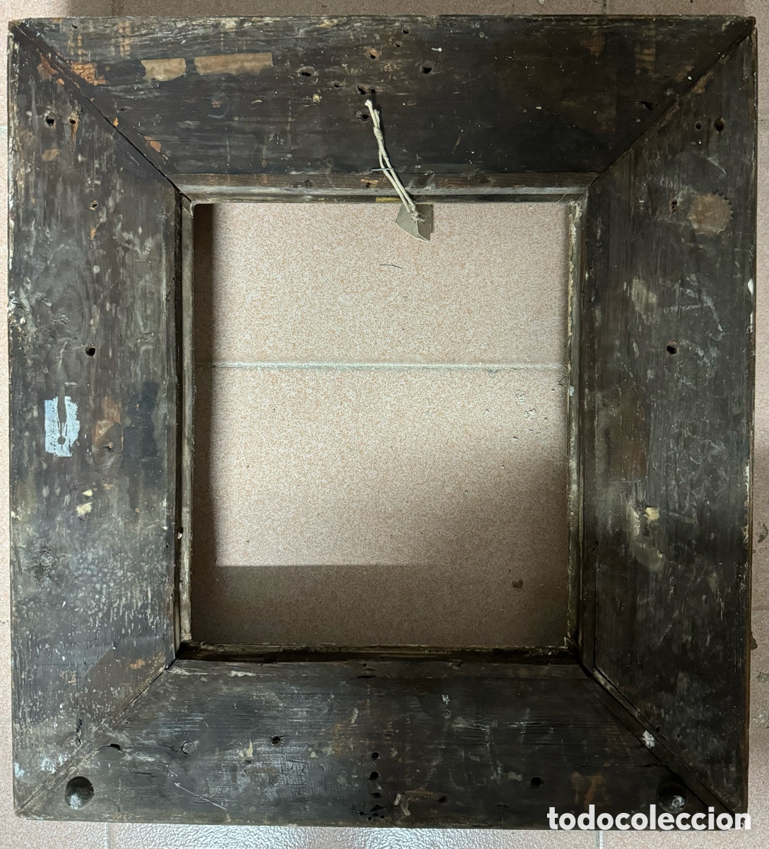 Antig&uuml;edades: Marco dorado del siglo XIX - Foto 6