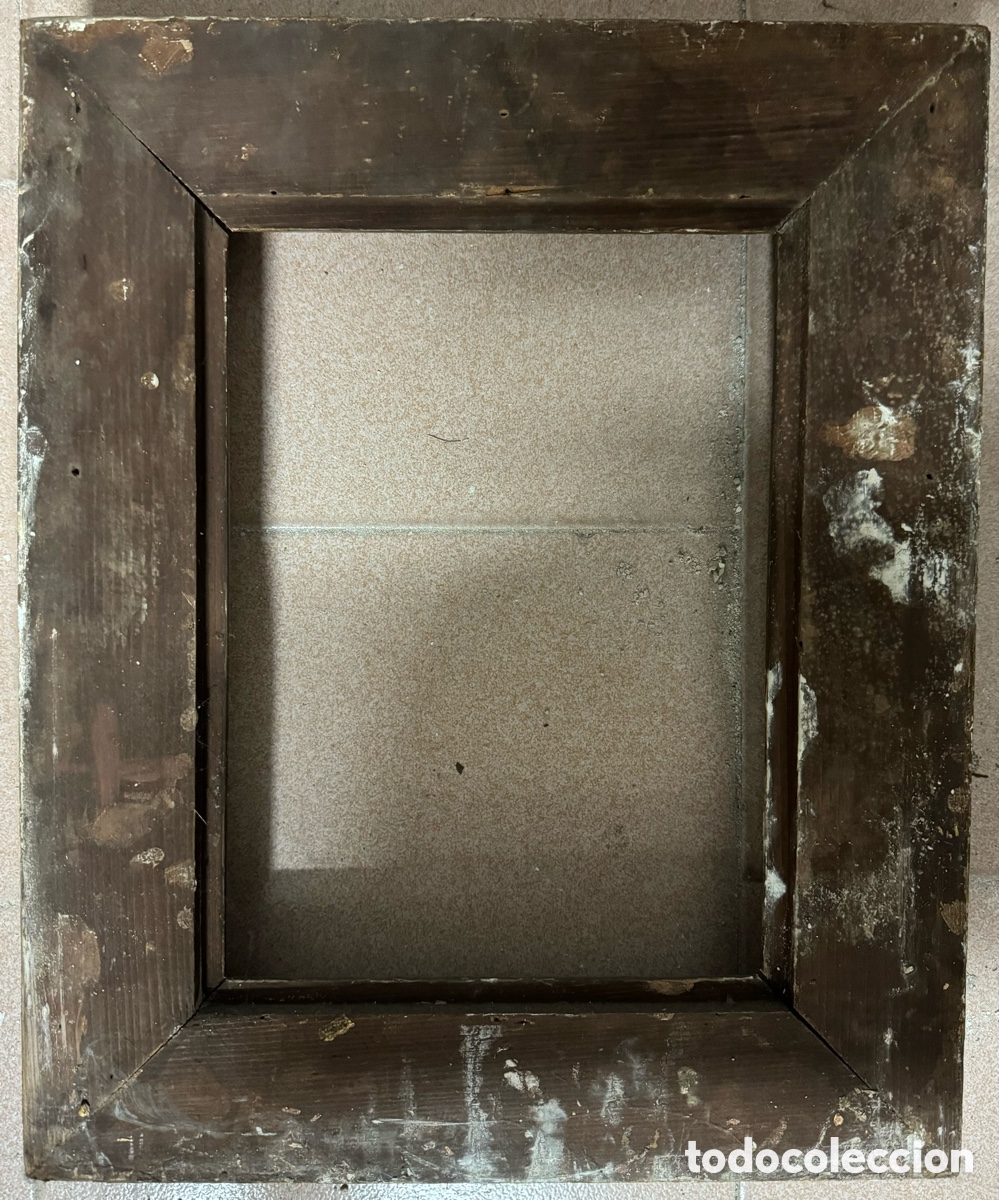 Antig&uuml;edades: Marco dorado del siglo XIX - Foto 6