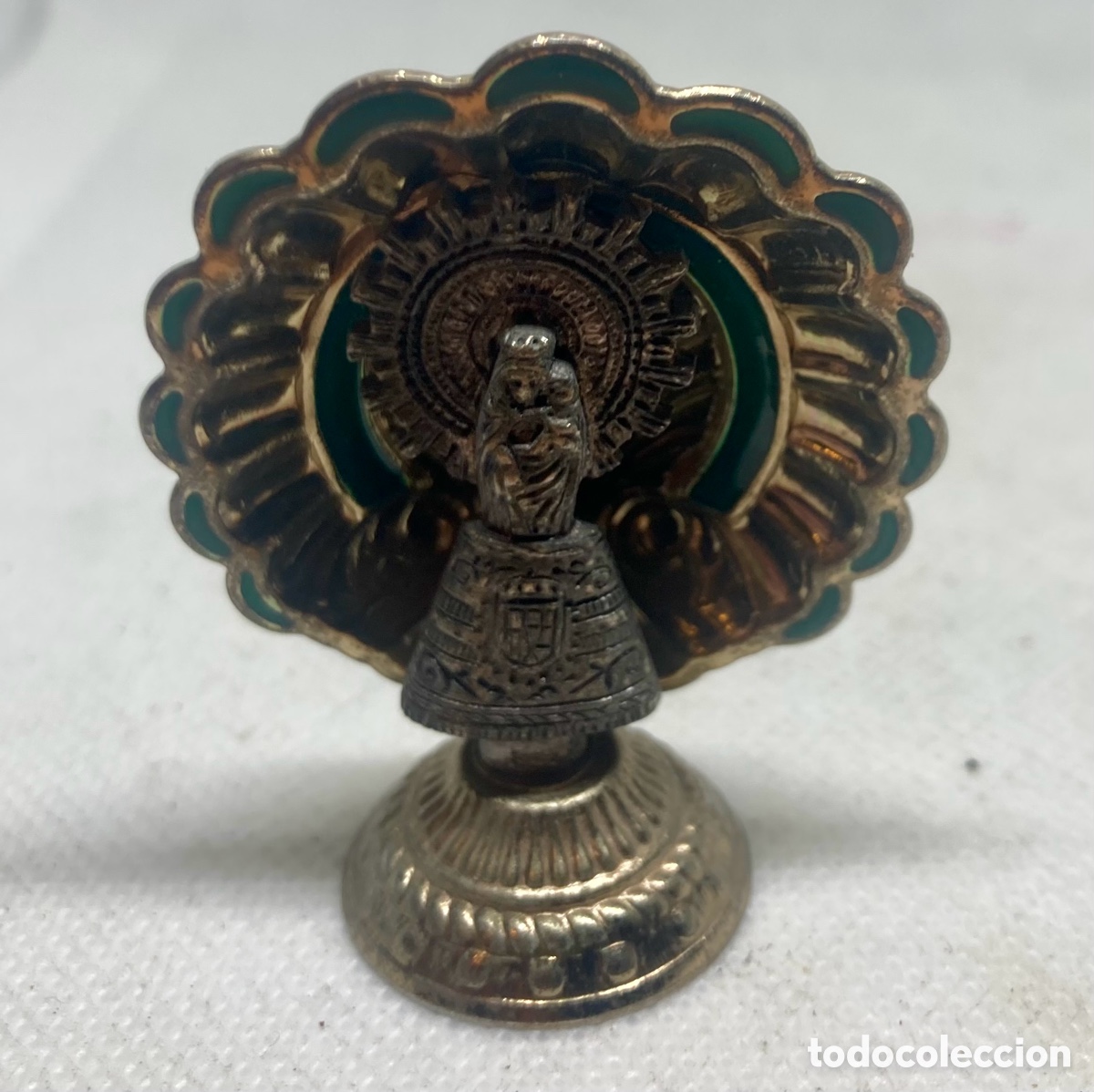 Antig&uuml;edades: PRECIOSA VIRGEN EN UNA CONCHA - Foto 3
