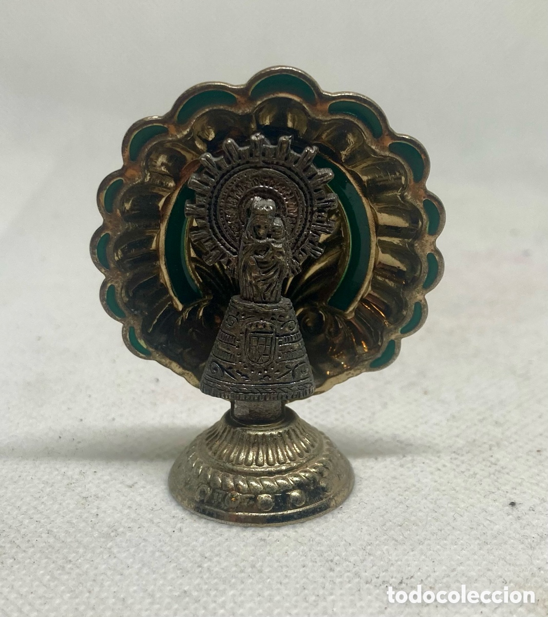 Antig&uuml;edades: PRECIOSA VIRGEN EN UNA CONCHA - Foto 4