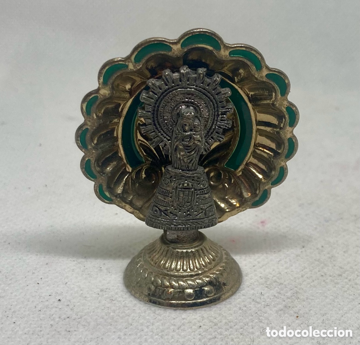 Antig&uuml;edades: PRECIOSA VIRGEN EN UNA CONCHA - Foto 1