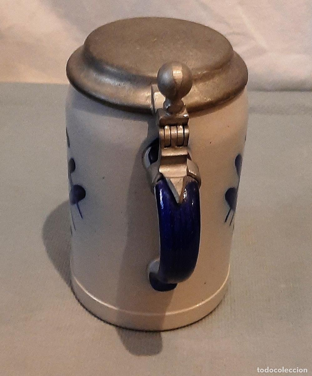 Antig&uuml;edades: Jarra cer&aacute;mica con tapa - Foto 5