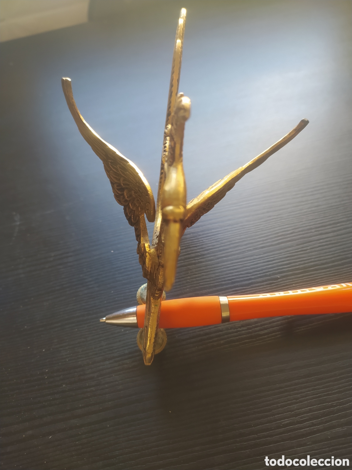 Antig&uuml;edades: Aves del para&iacute;so en bronce lat&oacute;n - Foto 5