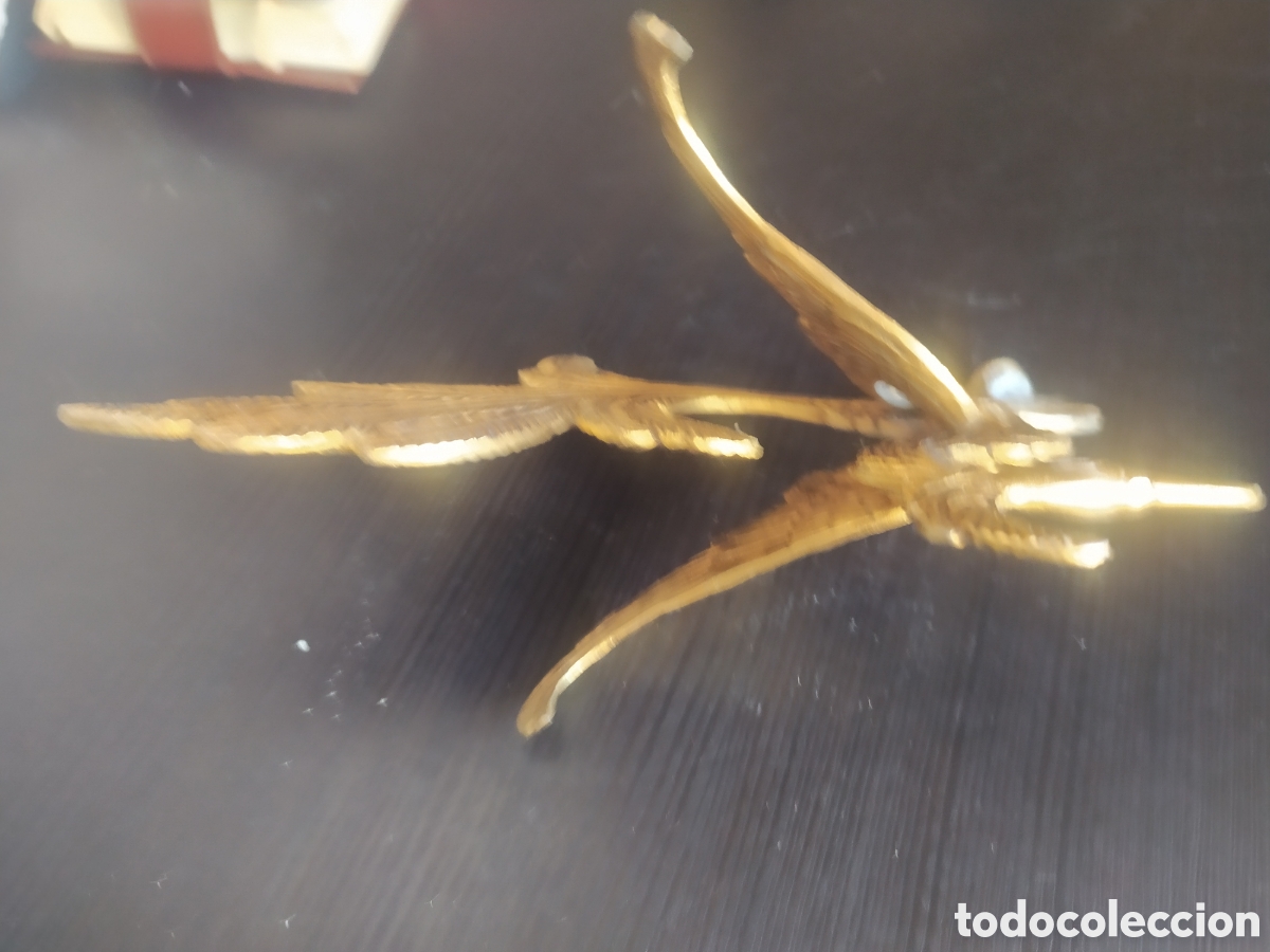 Antig&uuml;edades: Aves del para&iacute;so en bronce lat&oacute;n - Foto 6