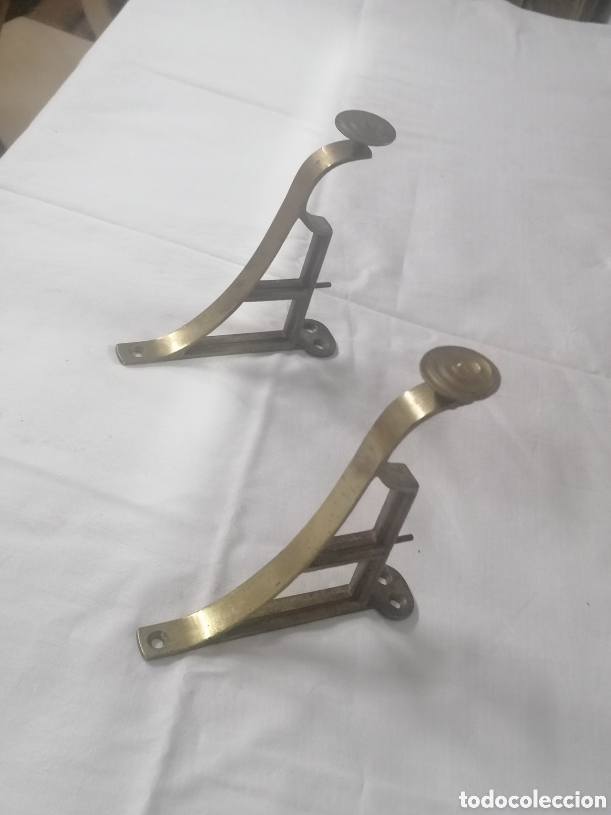 Antig&uuml;edades: Soportes de estante antiguos - Foto 2