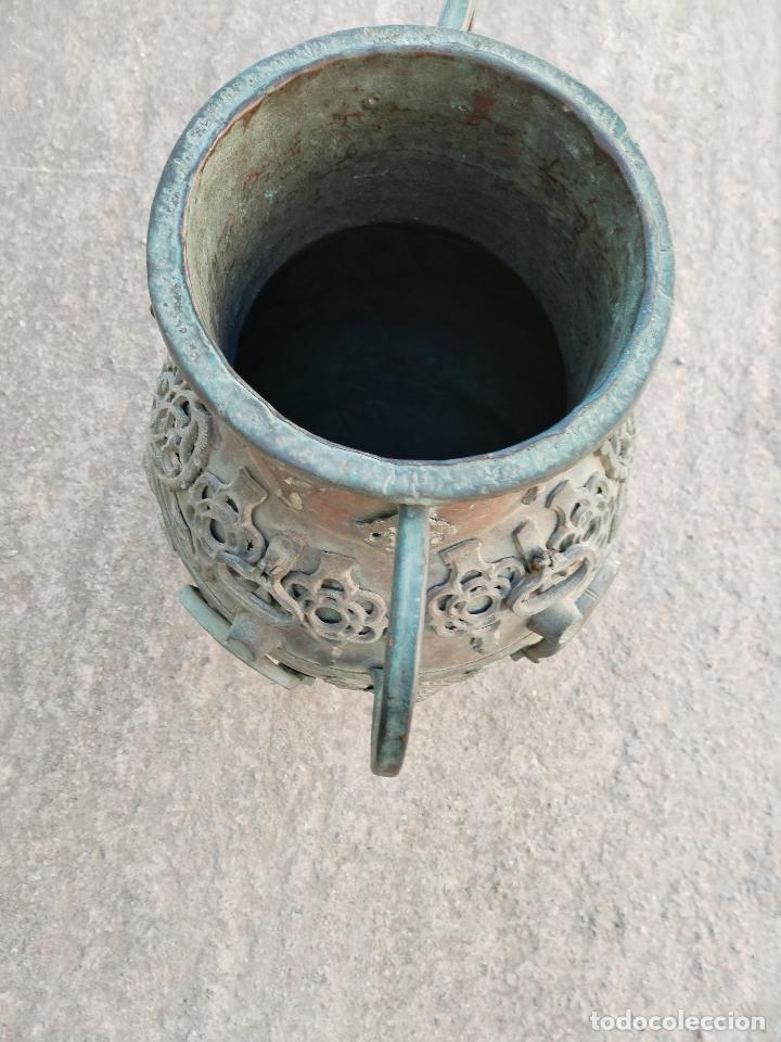 Antig&uuml;edades: tinaja turca de bronce - Foto 4