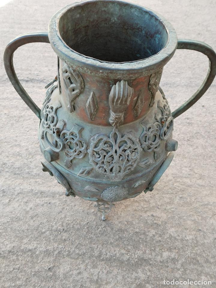 Antig&uuml;edades: tinaja turca de bronce - Foto 6