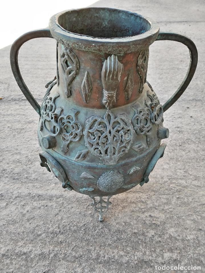 Antig&uuml;edades: tinaja turca de bronce - Foto 1