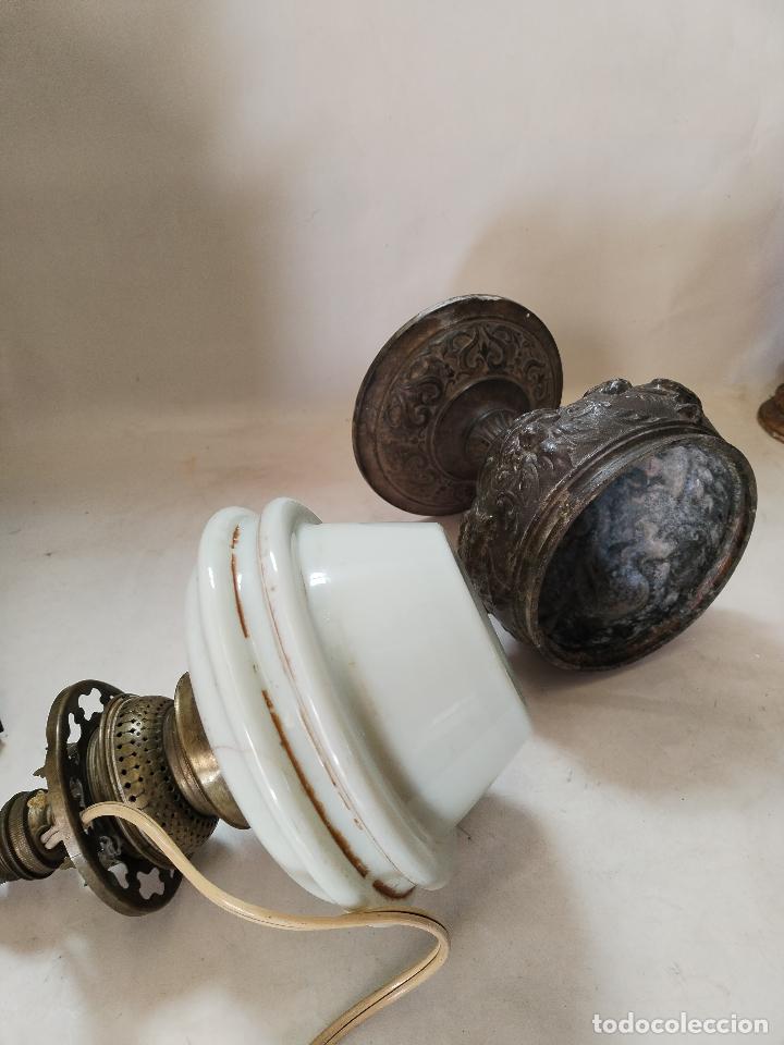 Antig&uuml;edades: antiguo quinque kosmos de calamina y opalina - Foto 3