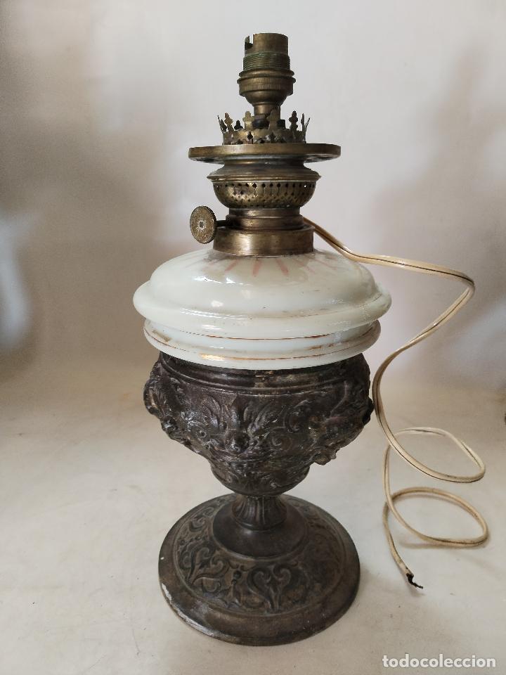 Antig&uuml;edades: antiguo quinque kosmos de calamina y opalina - Foto 1