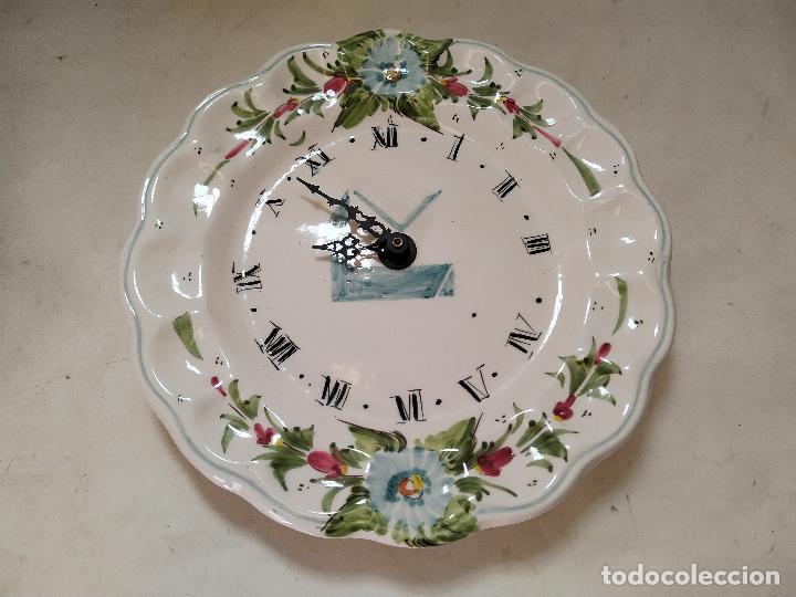 Antig&uuml;edades: reloj en ceramica de lario - Foto 1