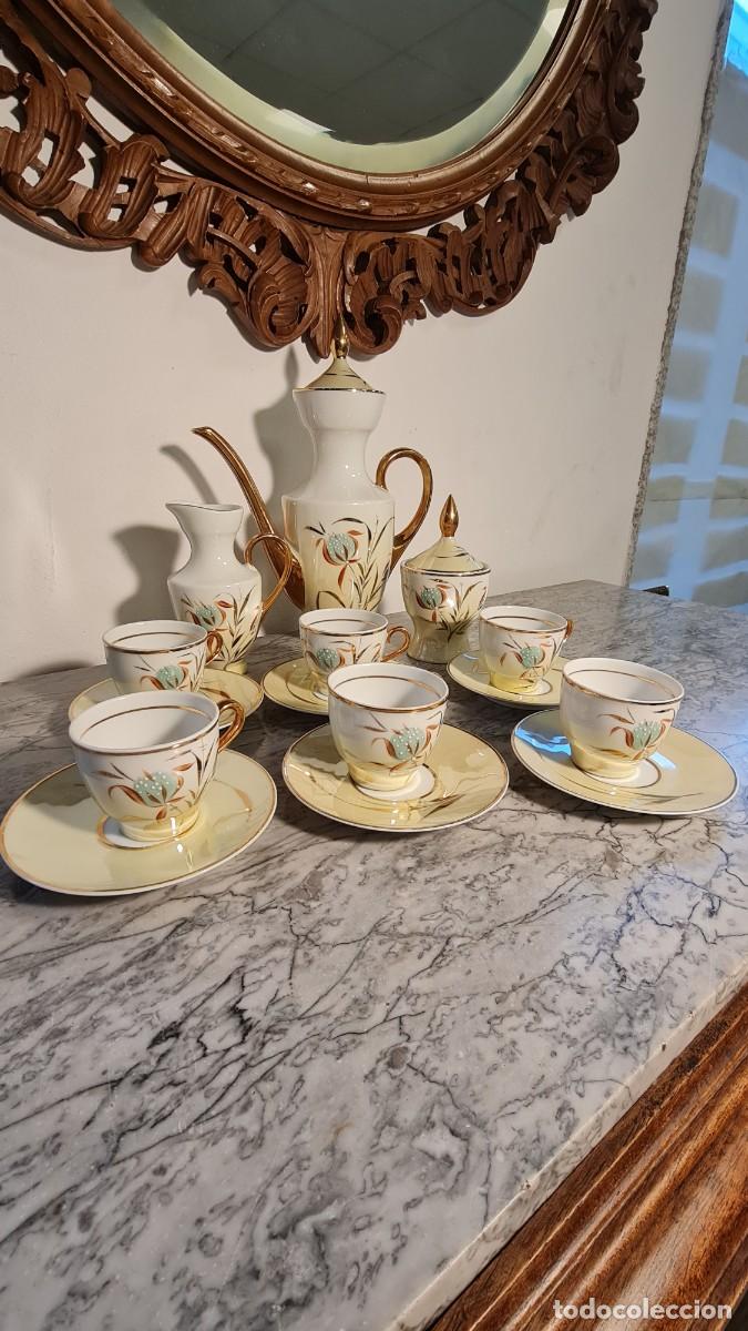 Antig&uuml;edades: Juego de caf&eacute; de Capeans 6 servicios - Foto 2