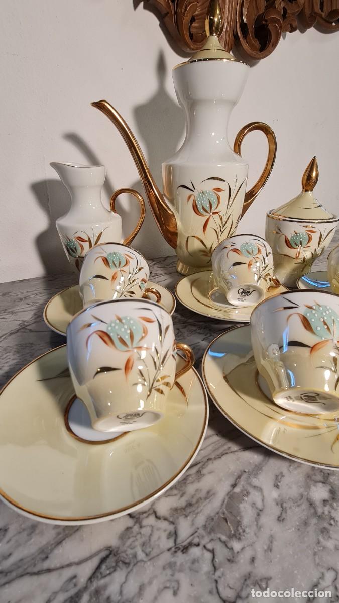 Antig&uuml;edades: Juego de caf&eacute; de Capeans 6 servicios - Foto 5